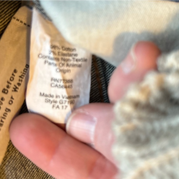 Madewell 9” high skinny size 30 distressed pocket - Picture 8 of 11